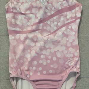 GK Pink Polka Dot Leotard